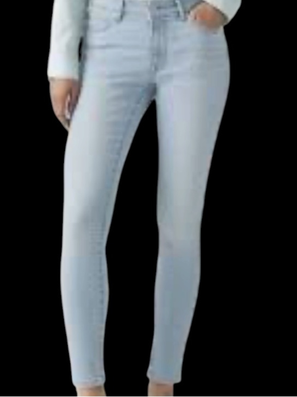 Levi's 311 Light Blue Straight-Leg Women's Jeans